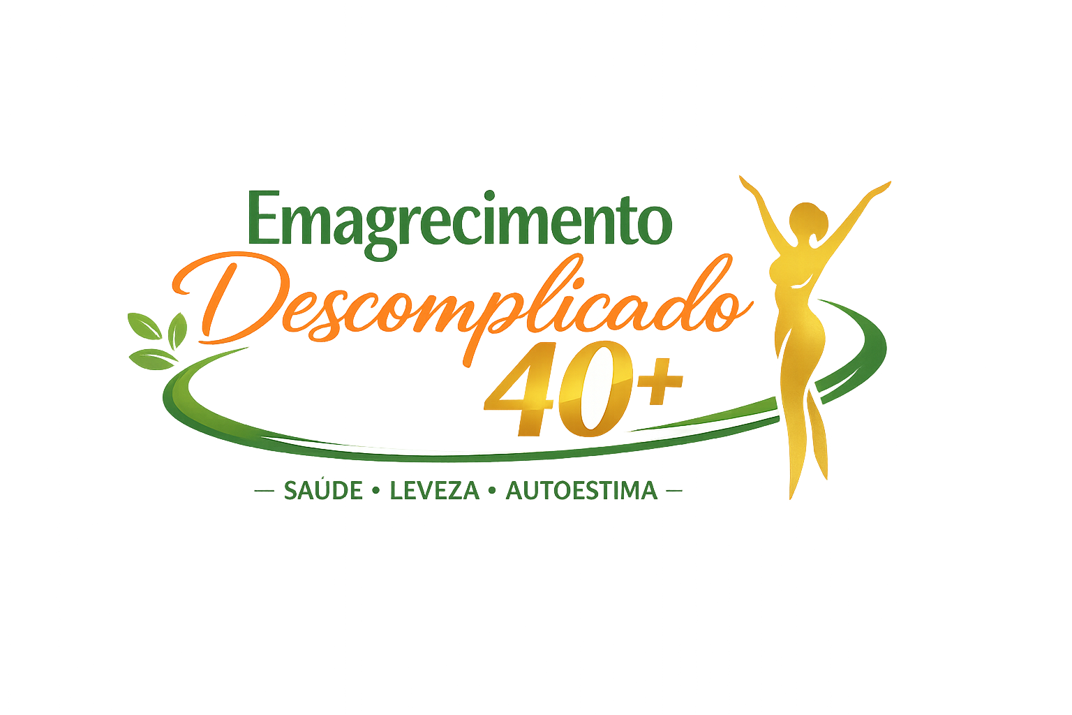 Logo de emagrecimento 40+
